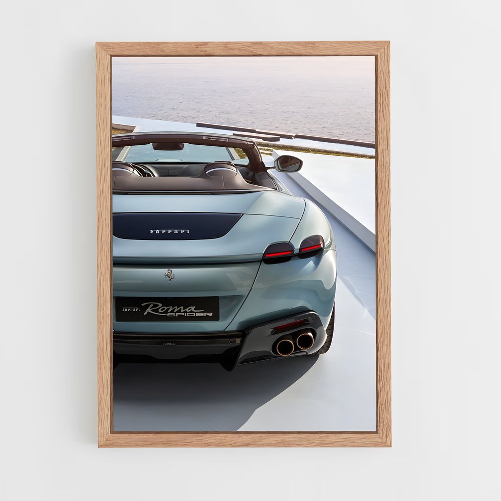 Poster BMW Spider Concept – affiche Ferrari (vue 4)